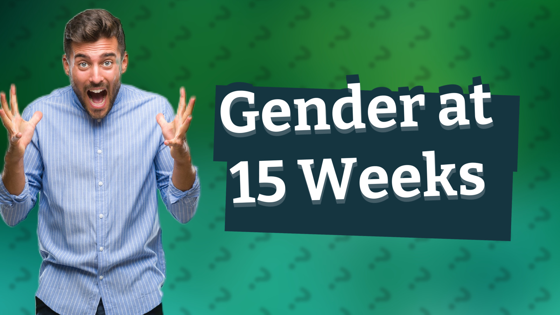 Gender at 15 Weeks