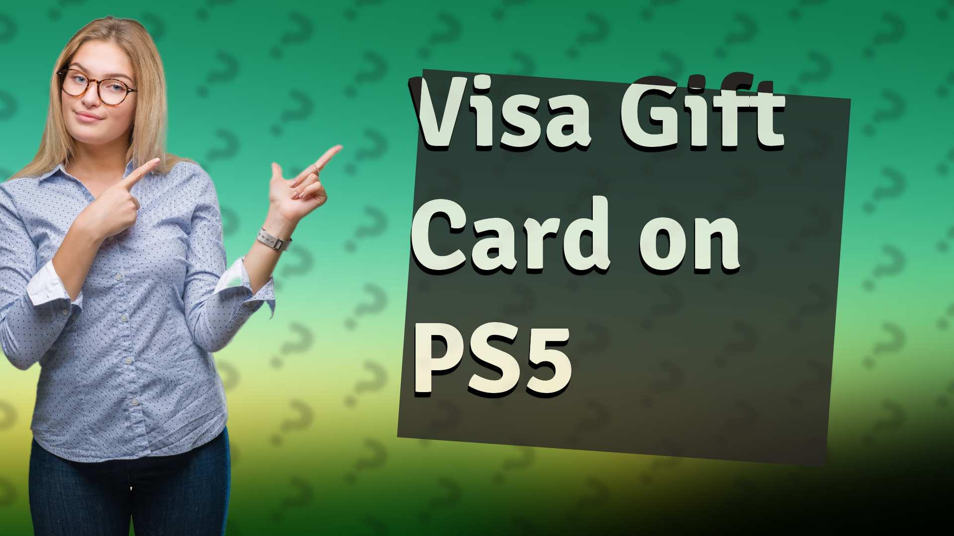 Visa Gift Card on PS5