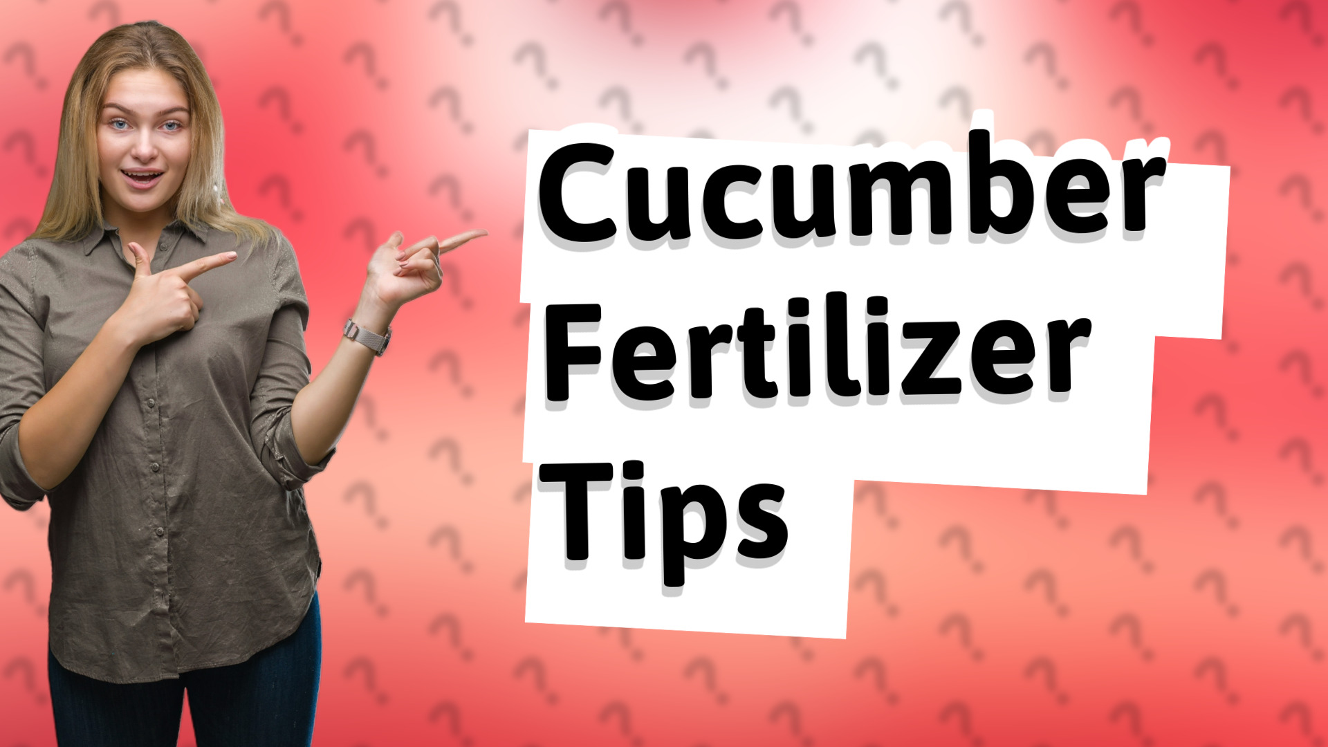 Cucumber Fertilizer Tips