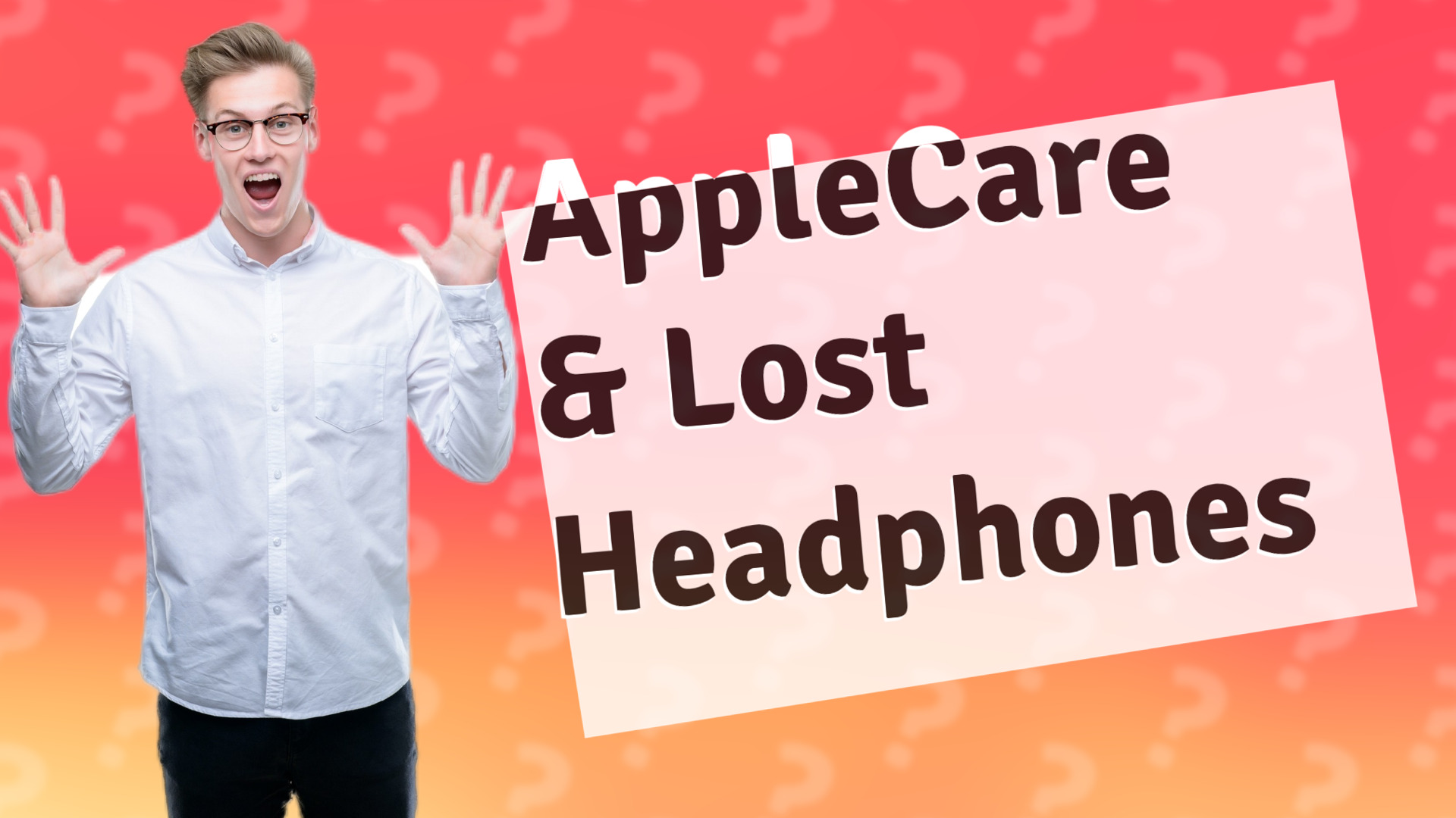 AppleCare & Lost Headphones