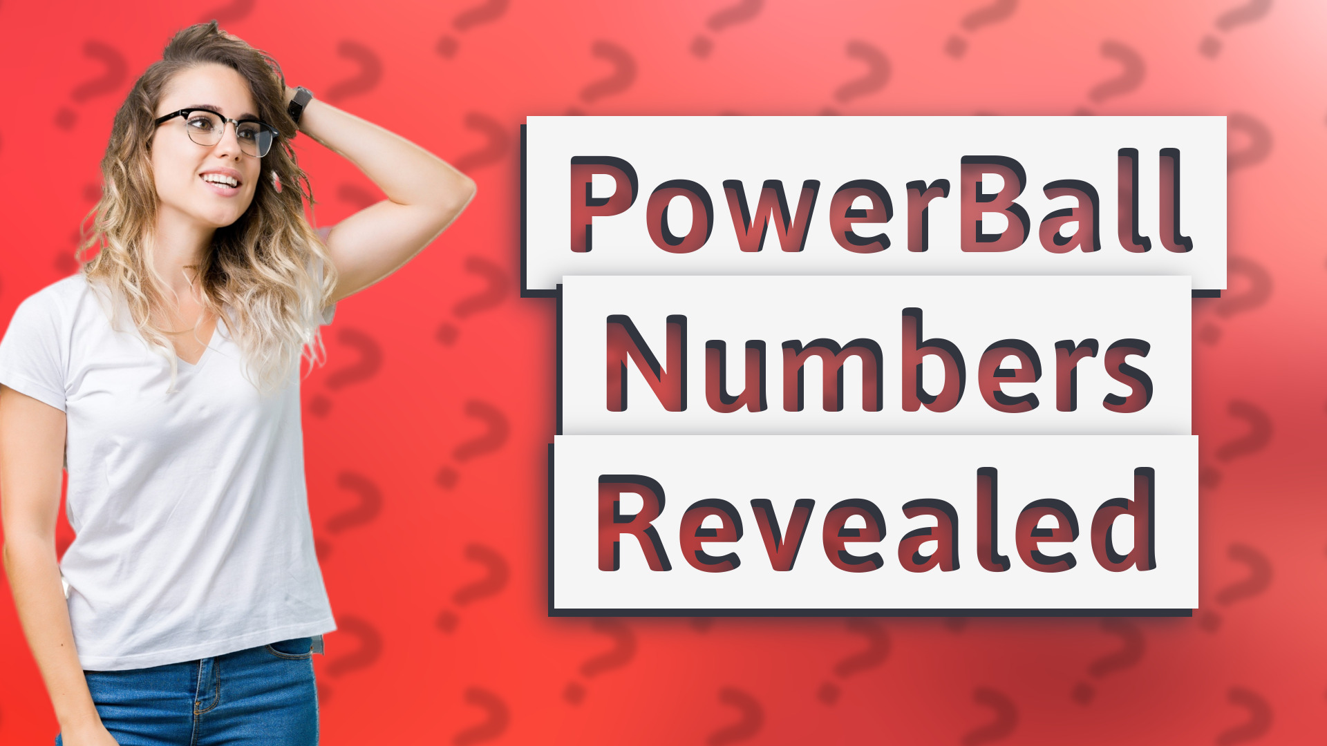 PowerBall Numbers Revealed