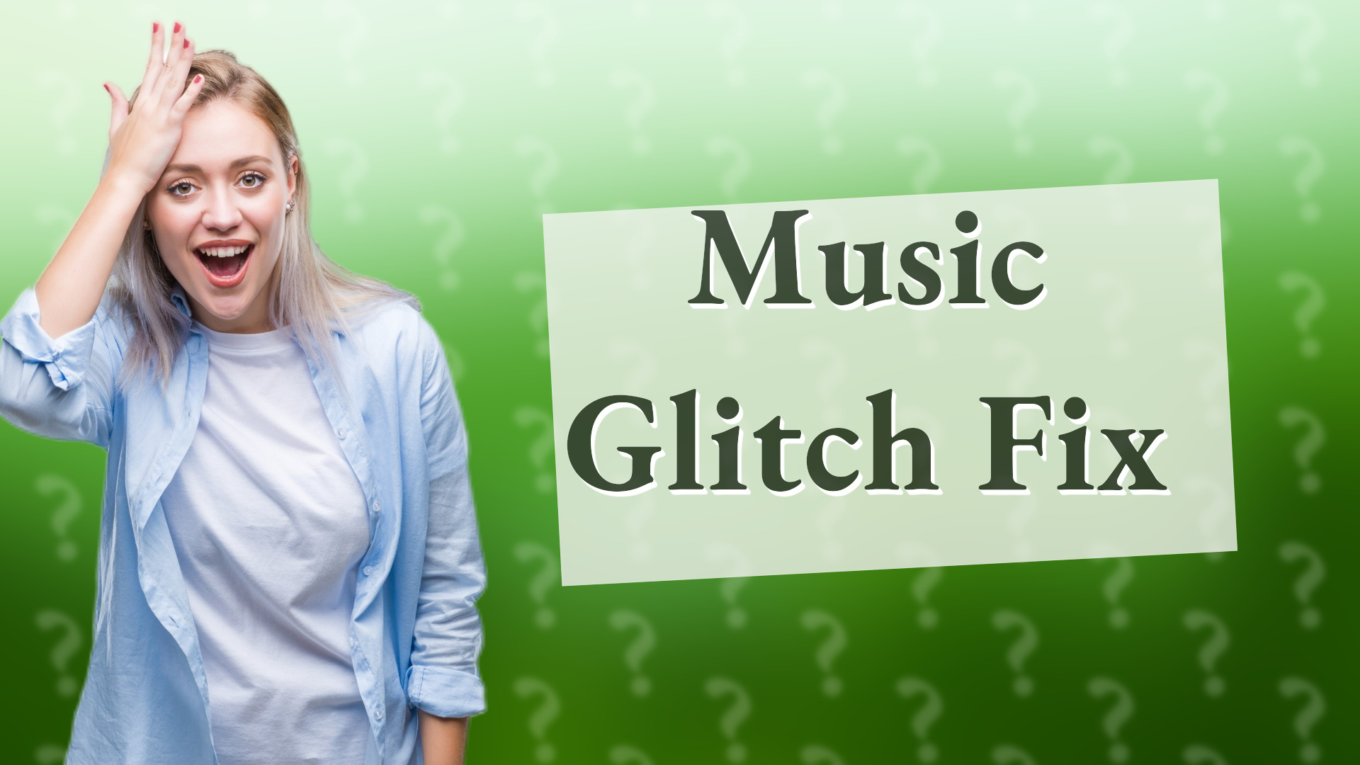 Music Glitch Fix