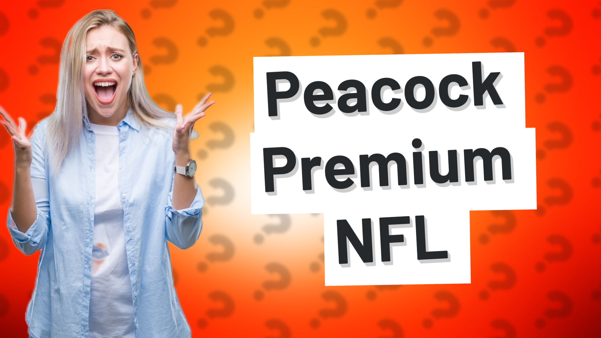 Peacock Premium NFL
