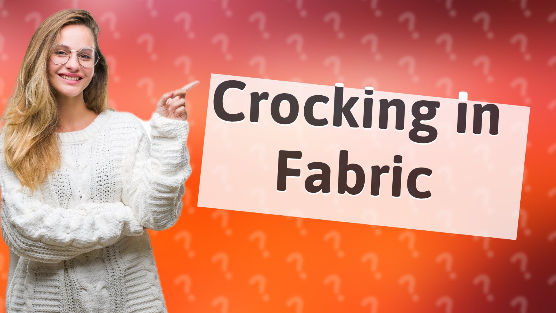 Crocking in Fabric
