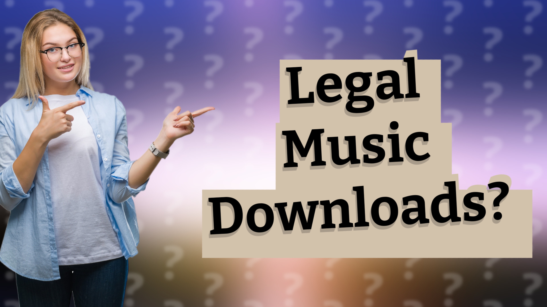 Legal Music Downloads?