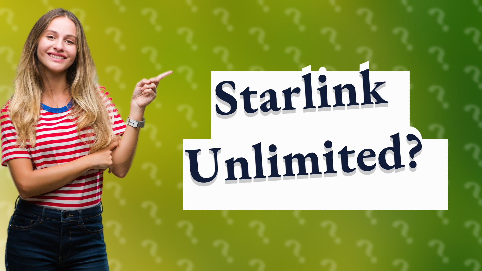 Starlink Unlimited?