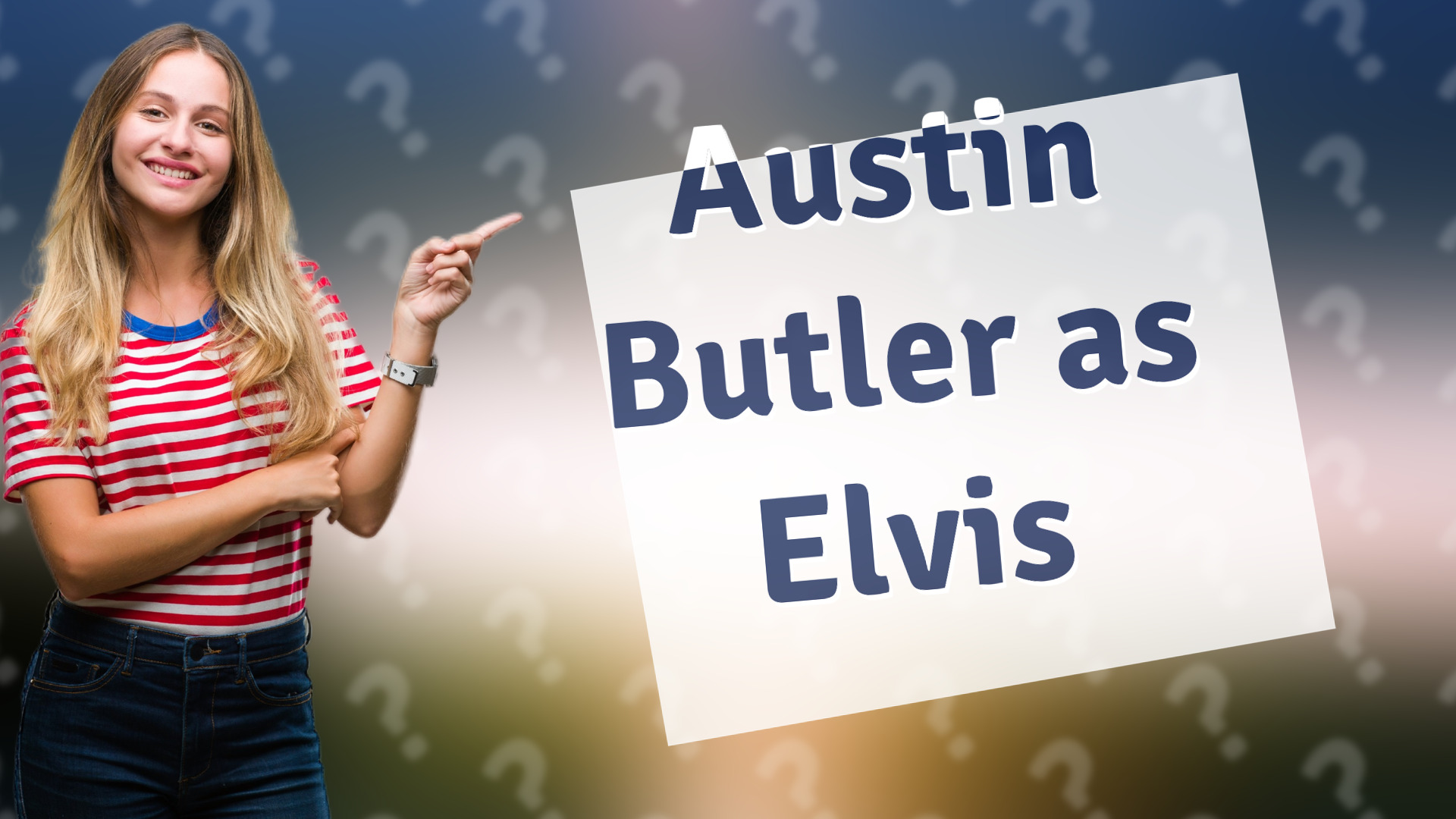 Austin Butler as Elvis