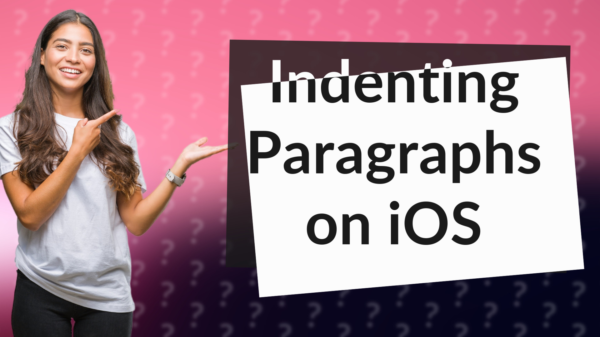 Indenting Paragraphs on iOS