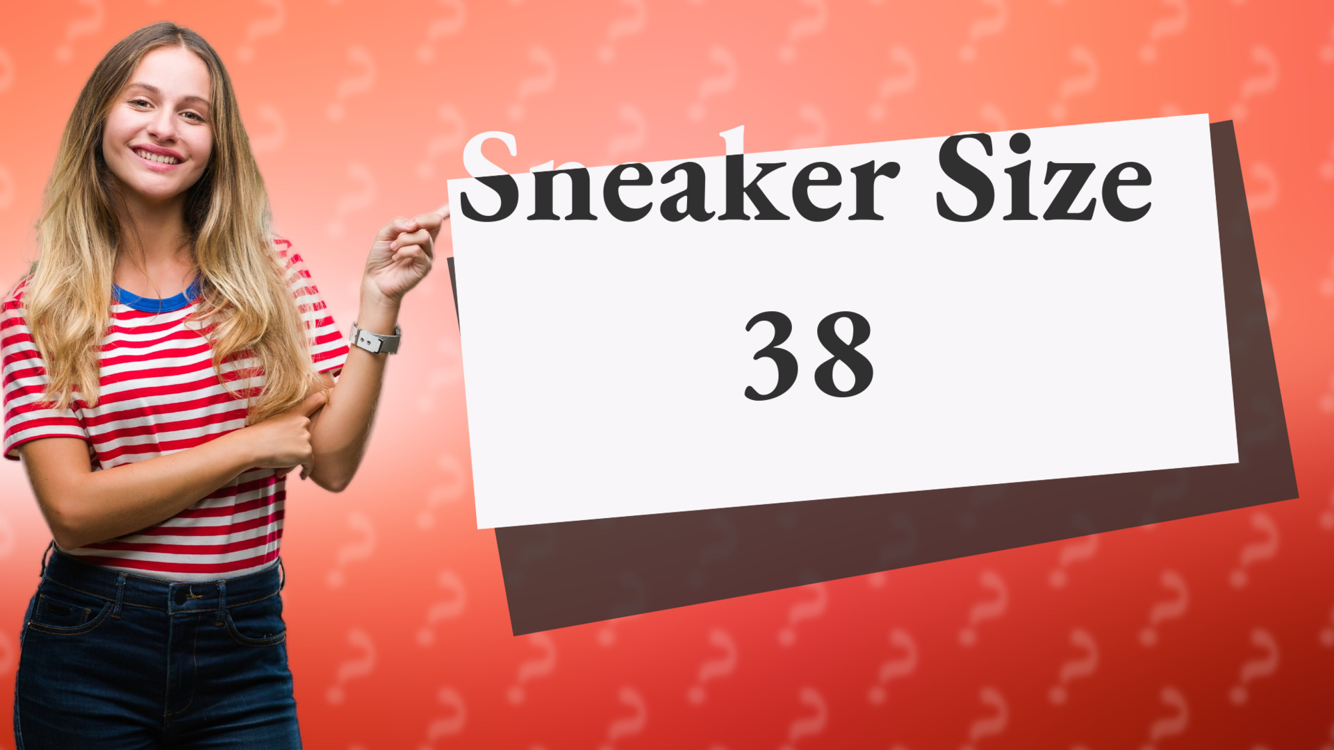 Sneaker Size 38