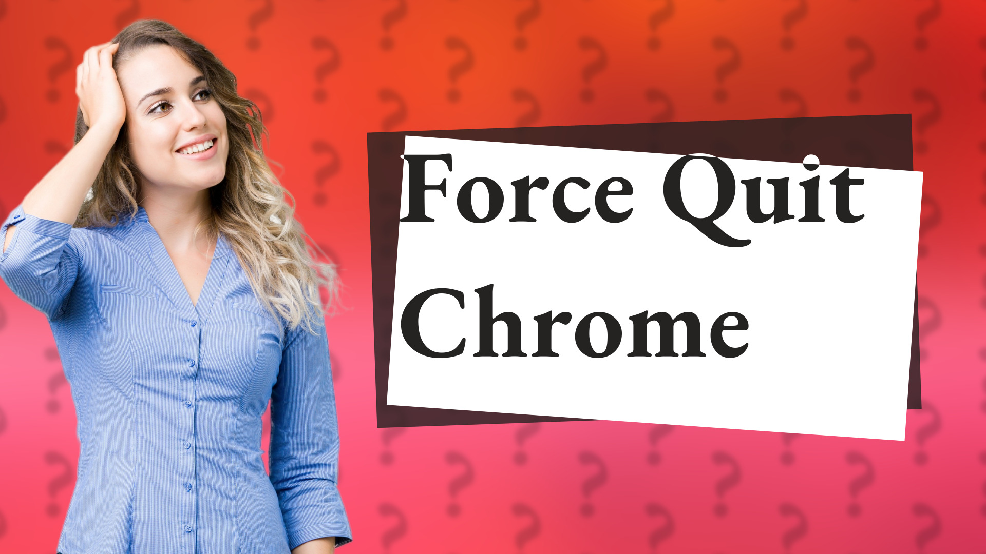 Force Quit Chrome