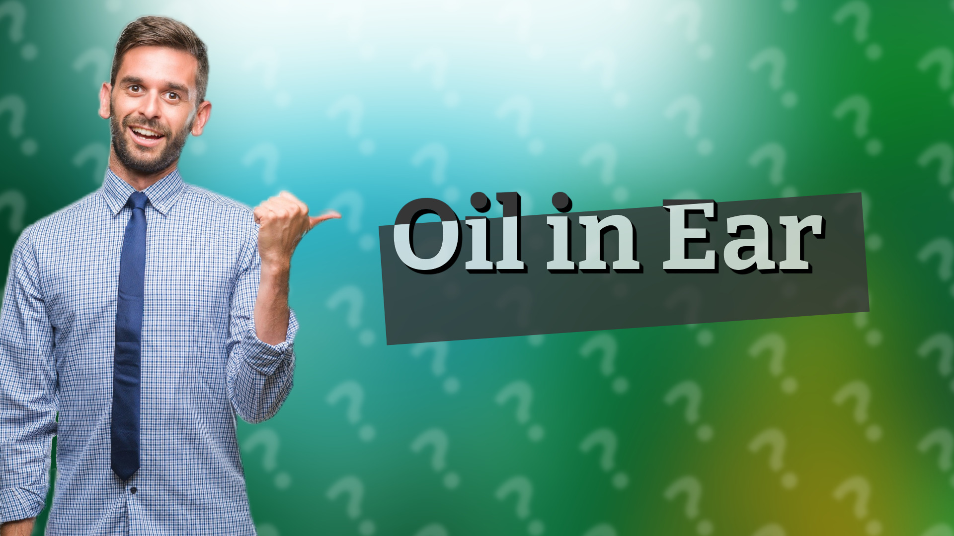 Oil in Ear