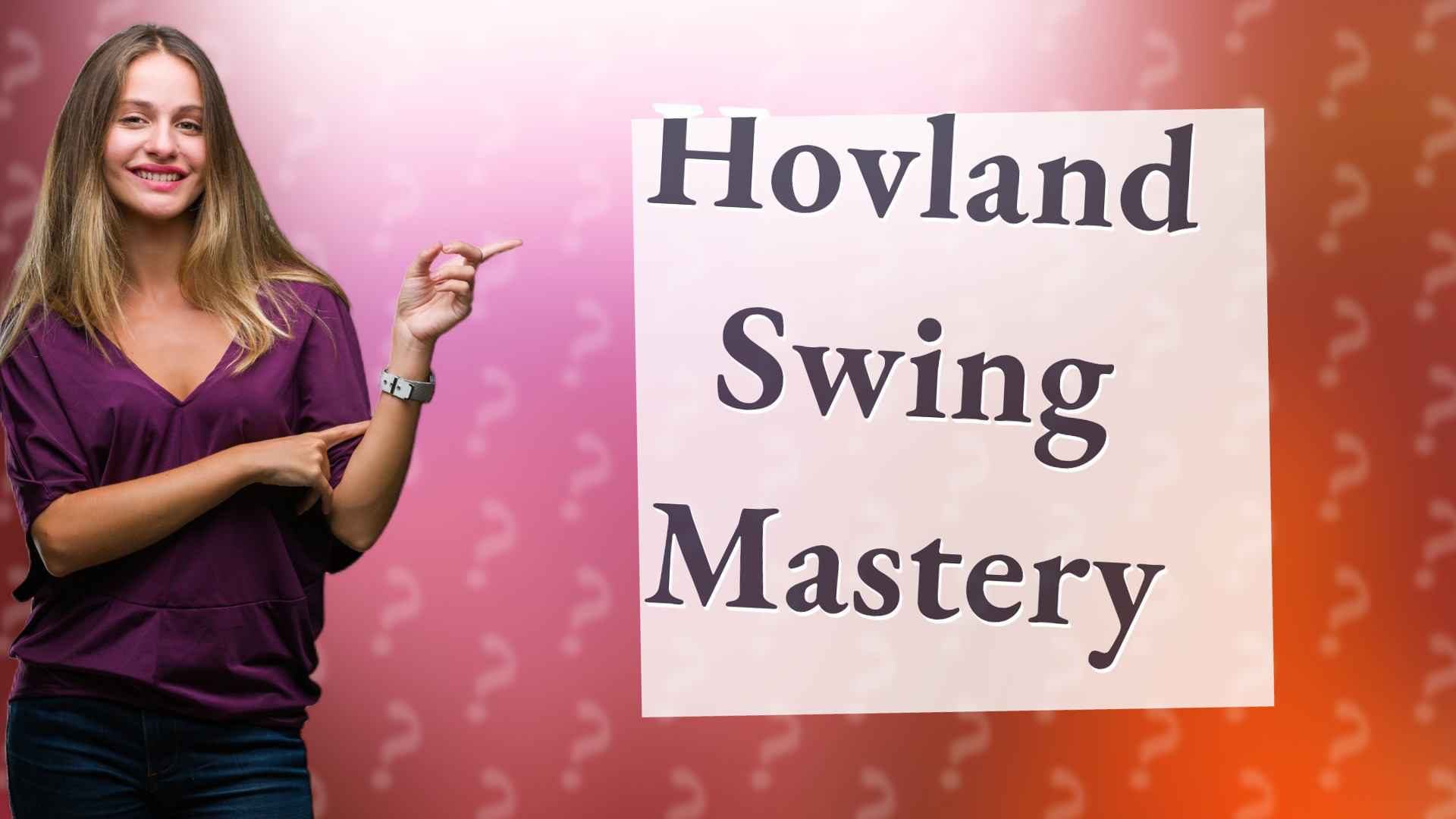 Hovland Swing Mastery