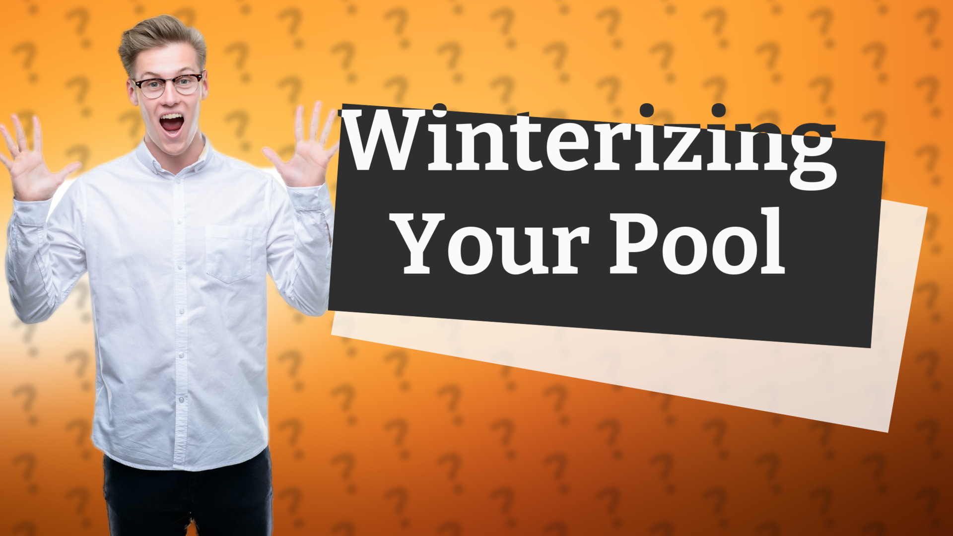 Winterizing Your Pool