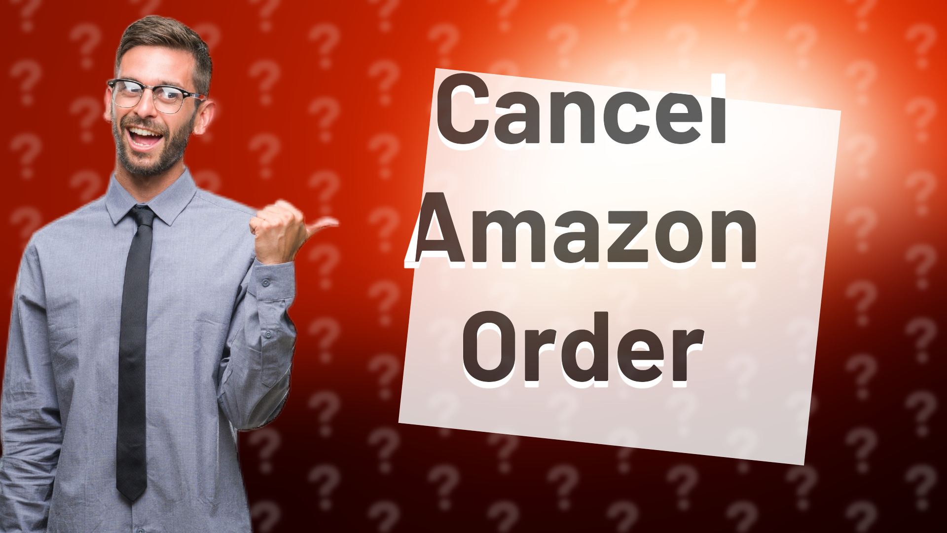 Cancel Amazon Order