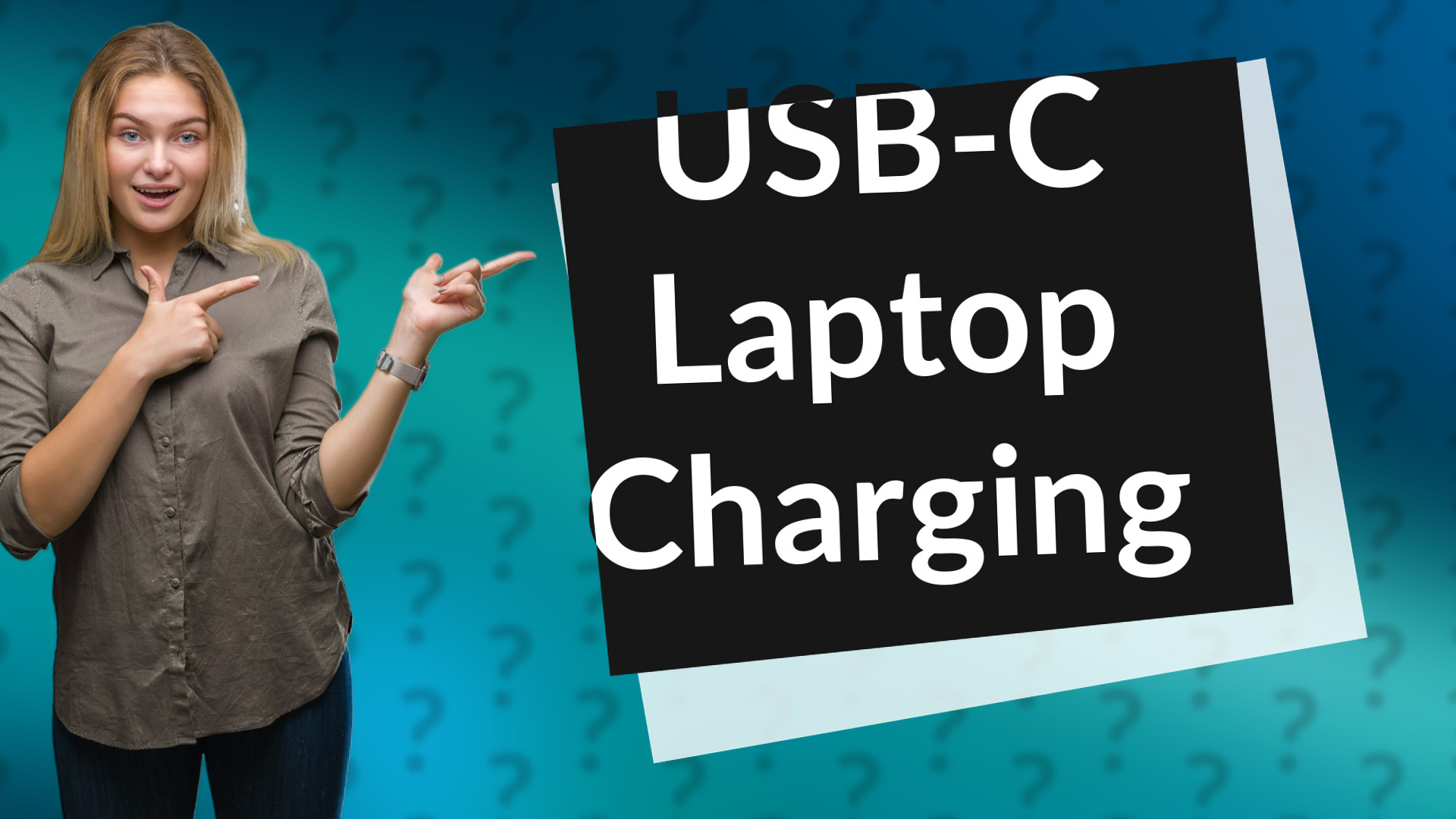 USB-C Laptop Charging