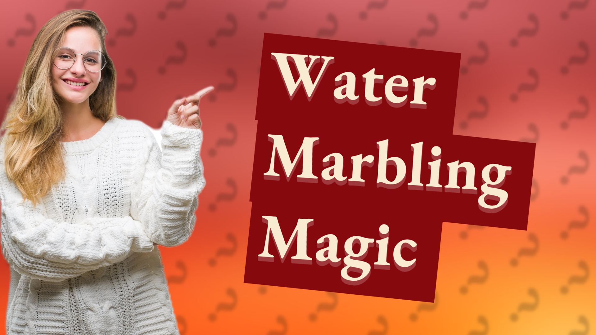 Water Marbling Magic