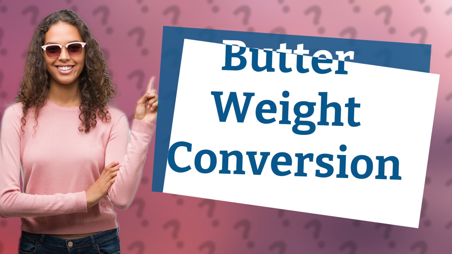 Butter Weight Conversion