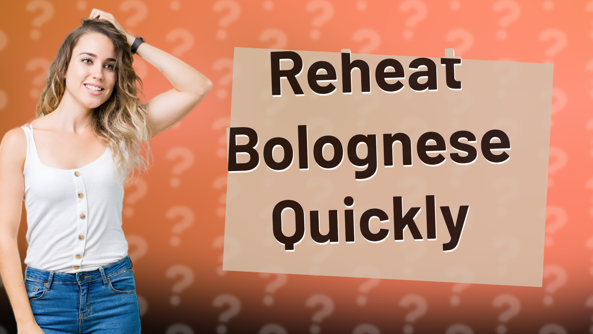 Reheat Bolognese Quickly