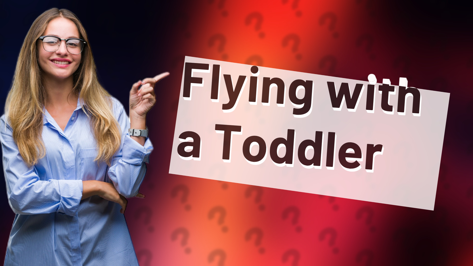 Flying with a Toddler