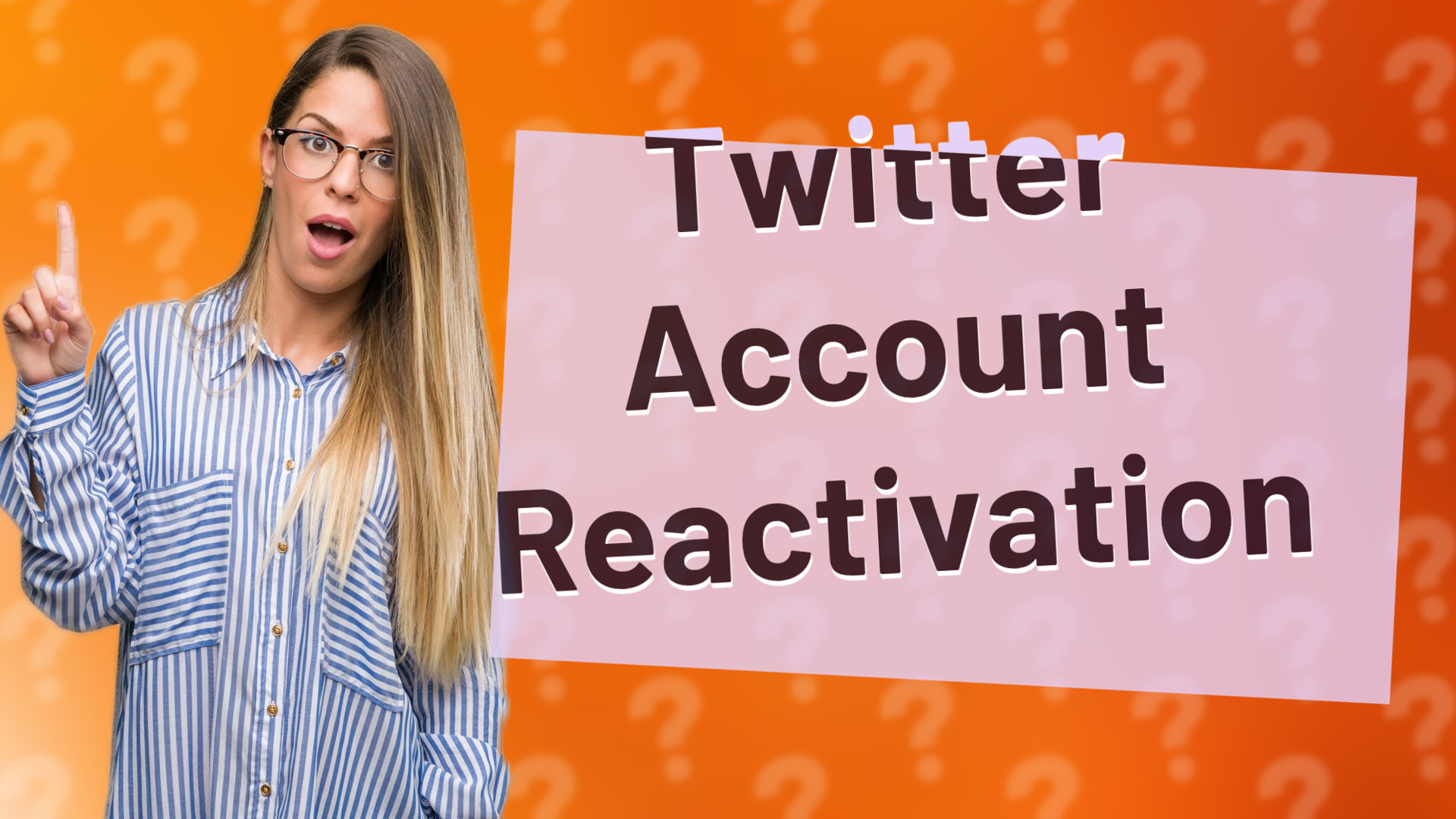 Twitter Account Reactivation