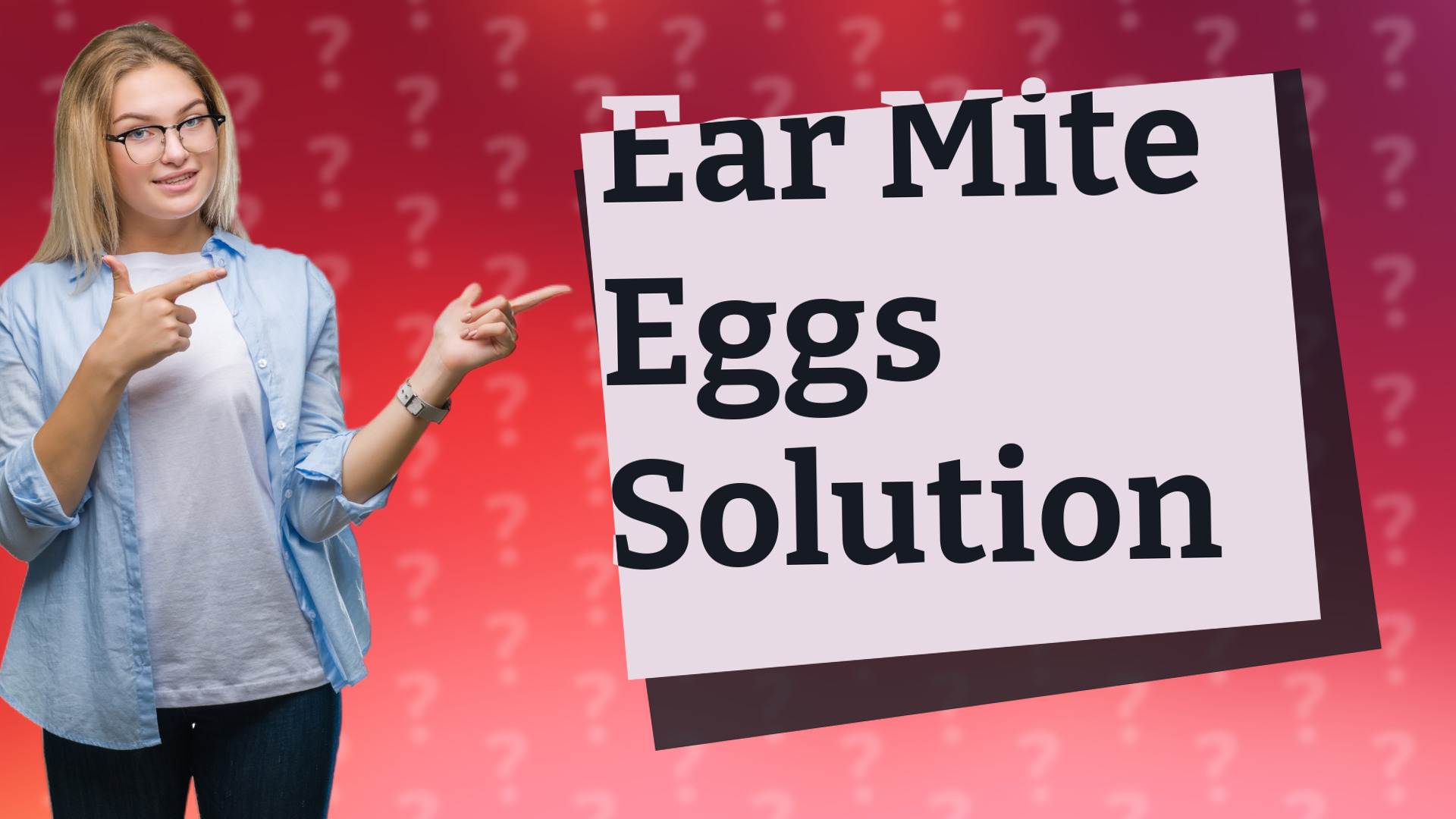 Ear Mite Eggs Solution