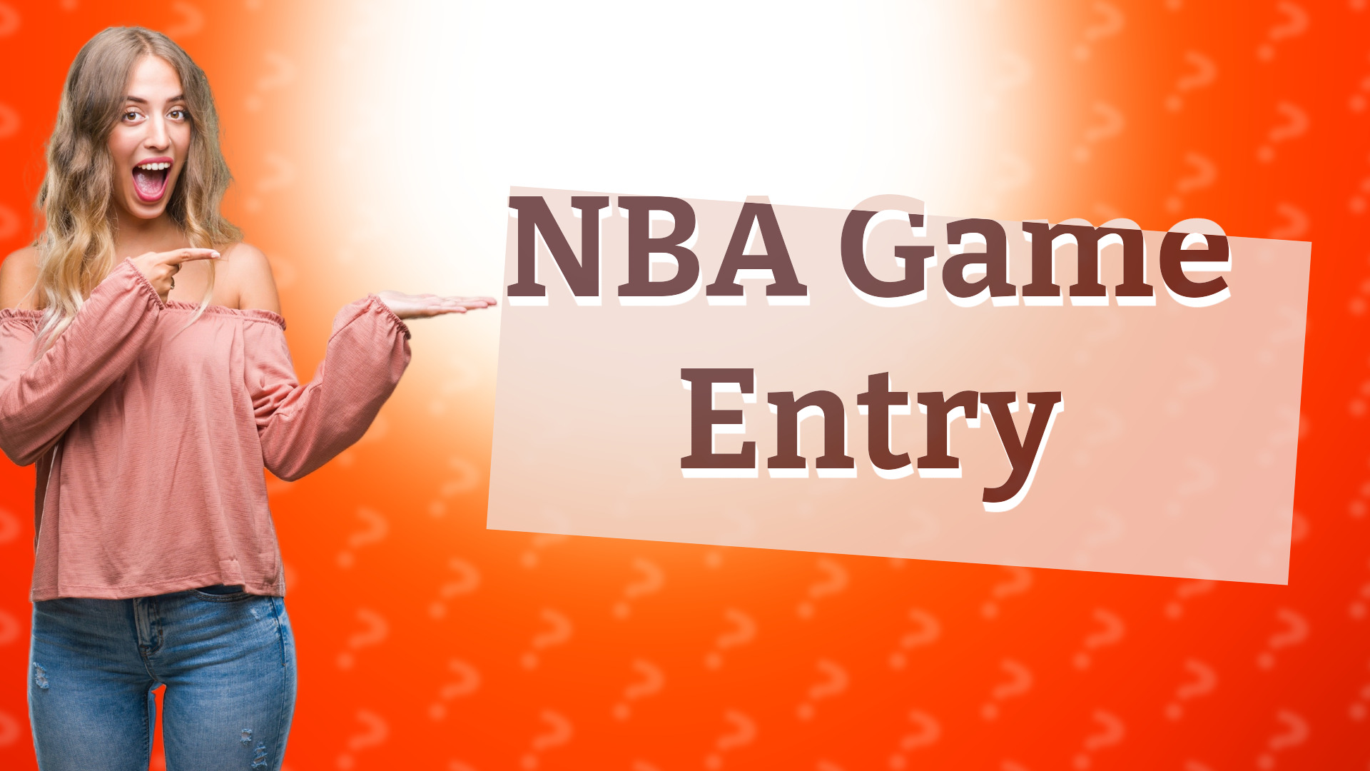 NBA Game Entry