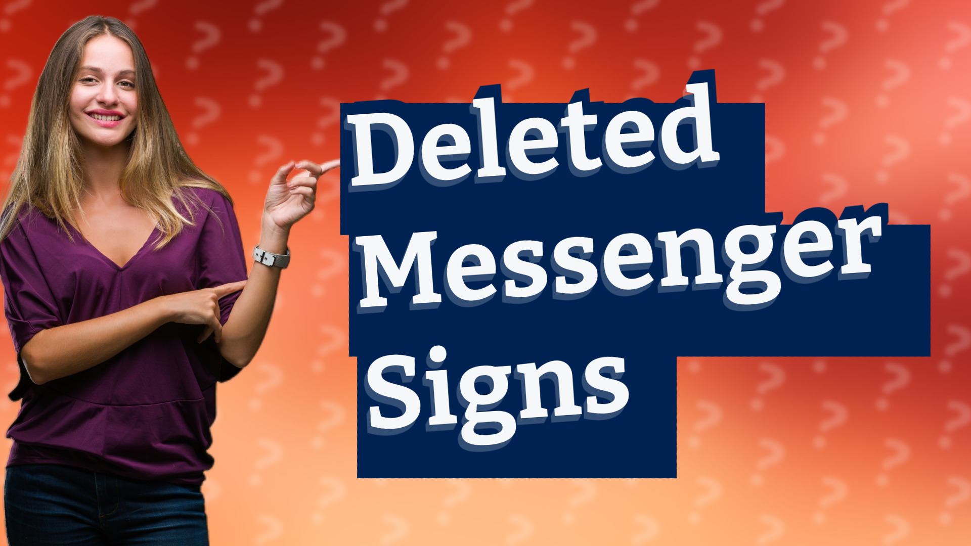 Deleted Messenger Signs