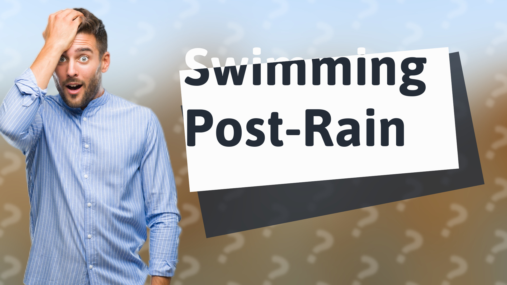 Swimming Post-Rain