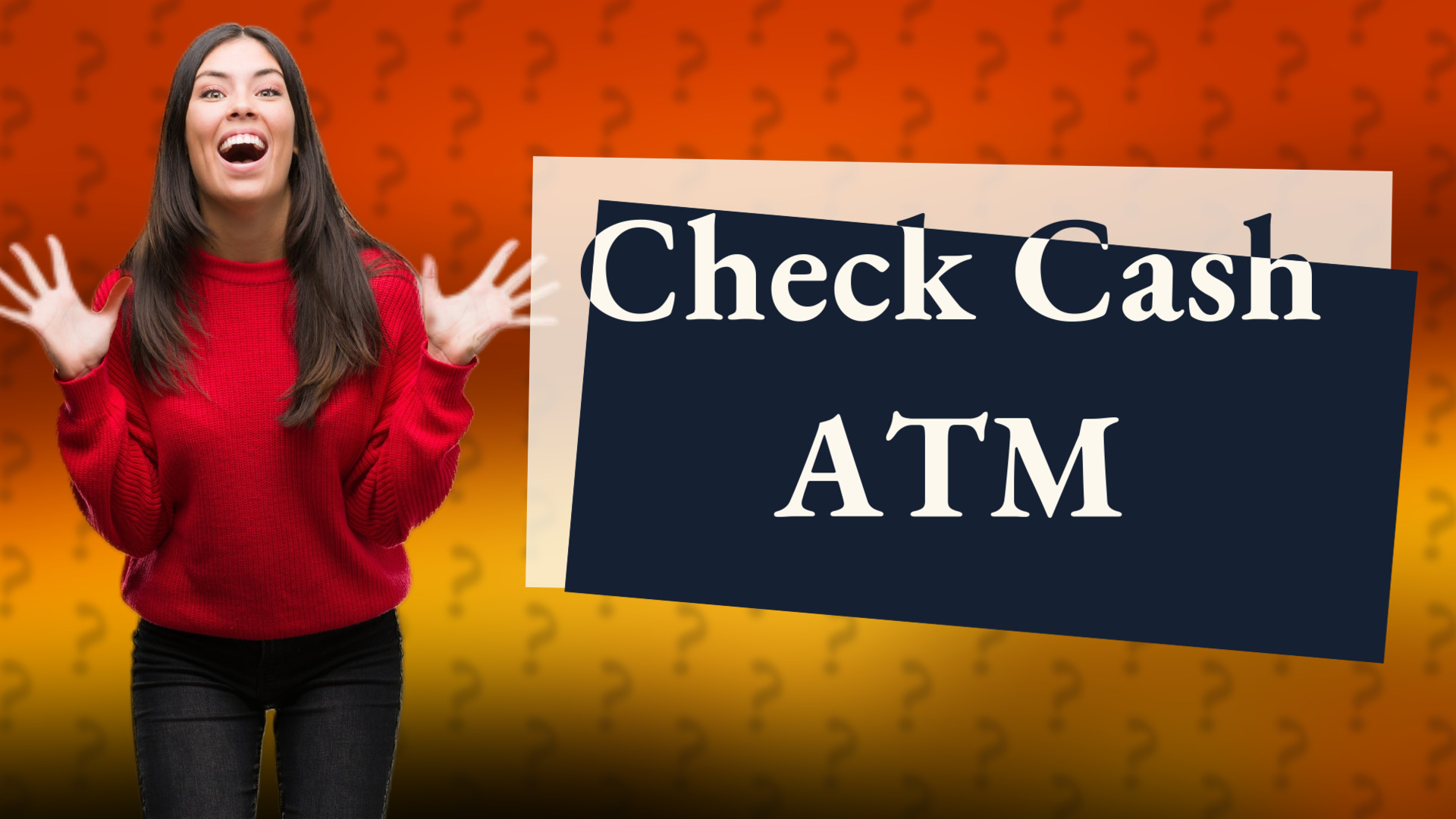 Check Cash ATM