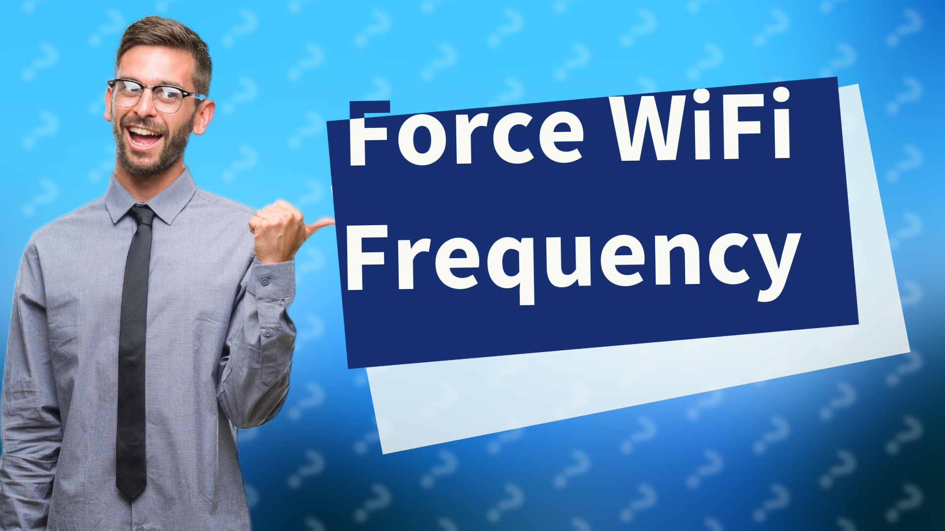 Force WiFi Frequency