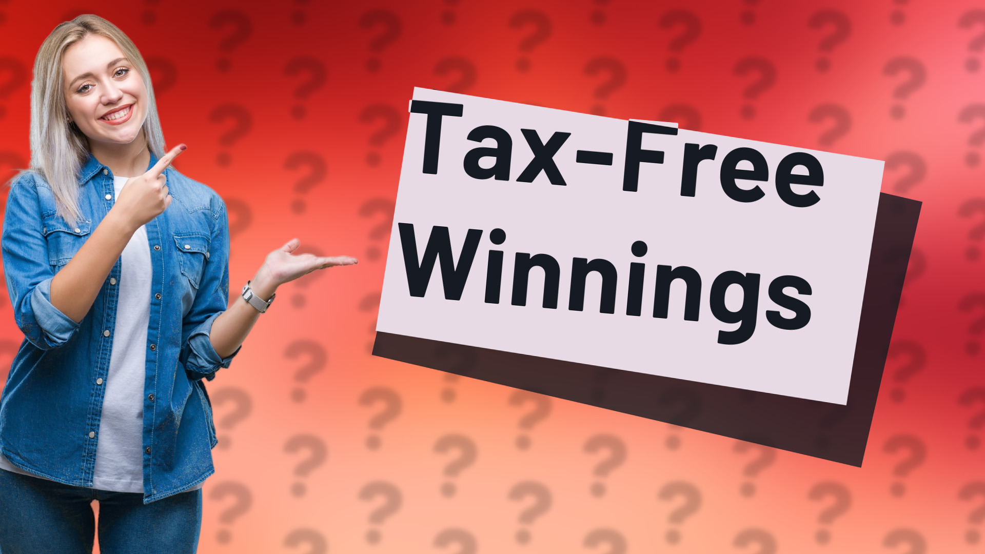 Tax-Free Winnings