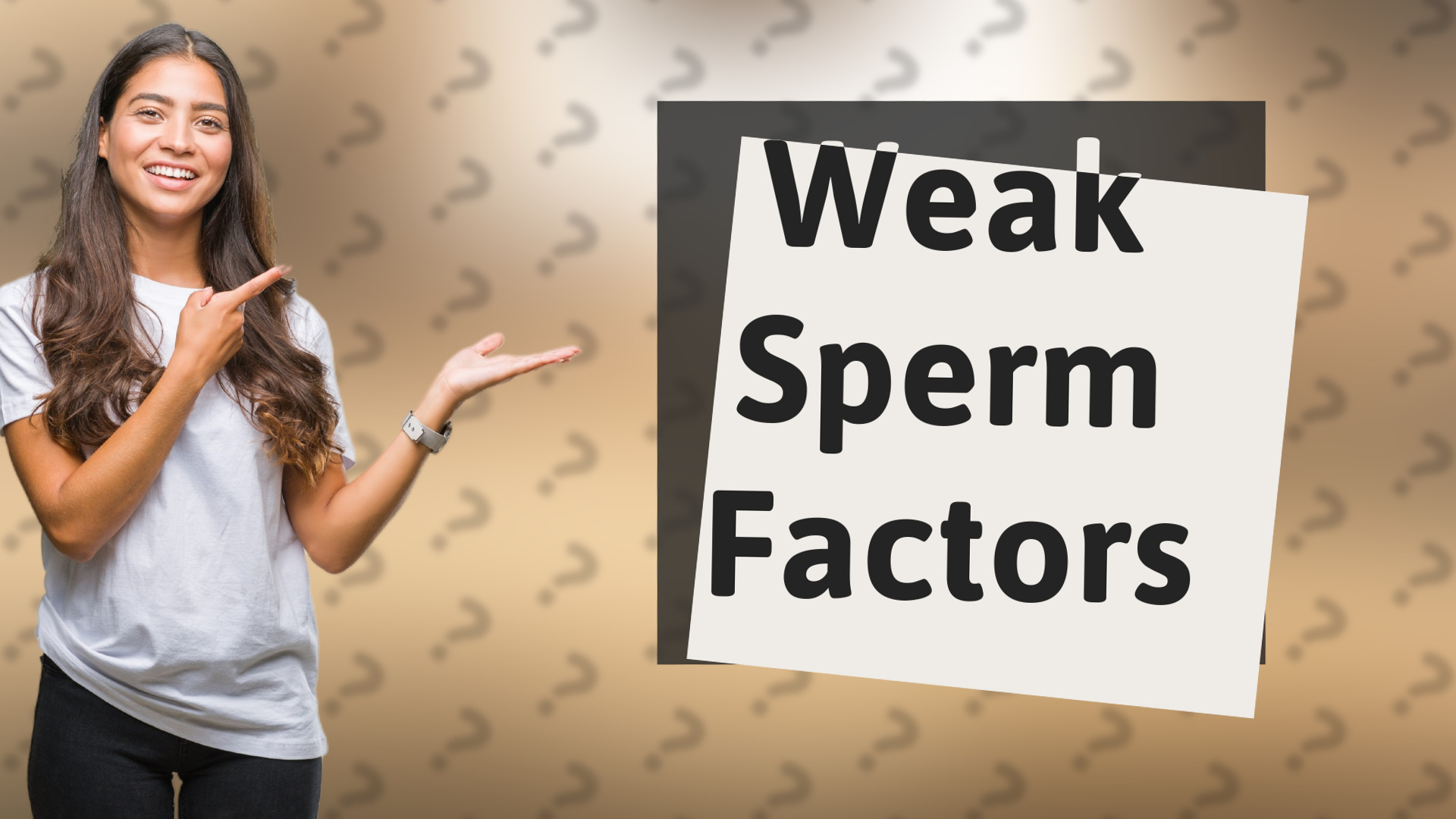 Weak Sperm Factors