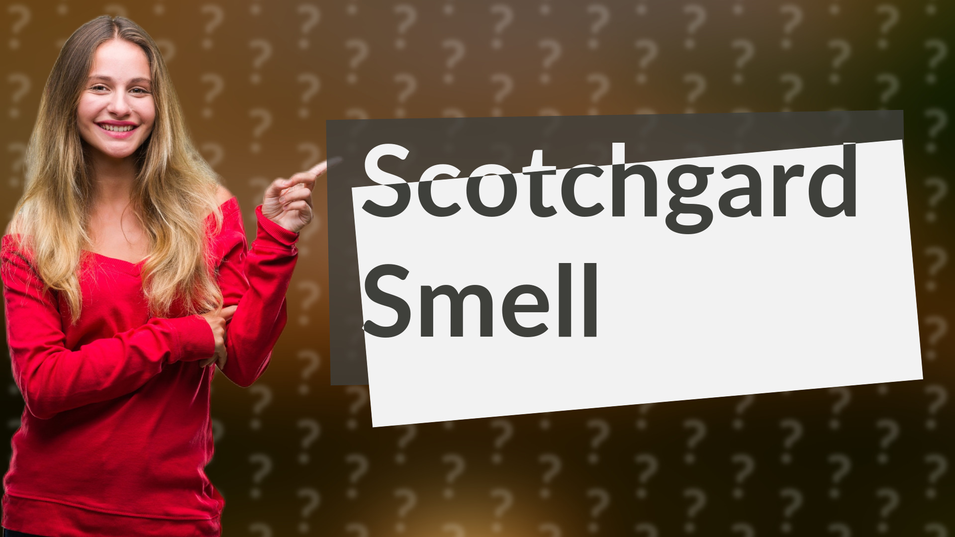 Scotchgard Smell
