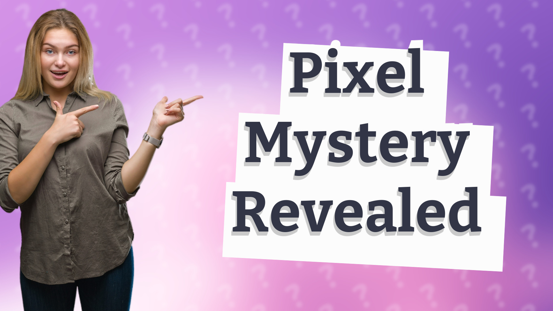 Pixel Mystery Revealed