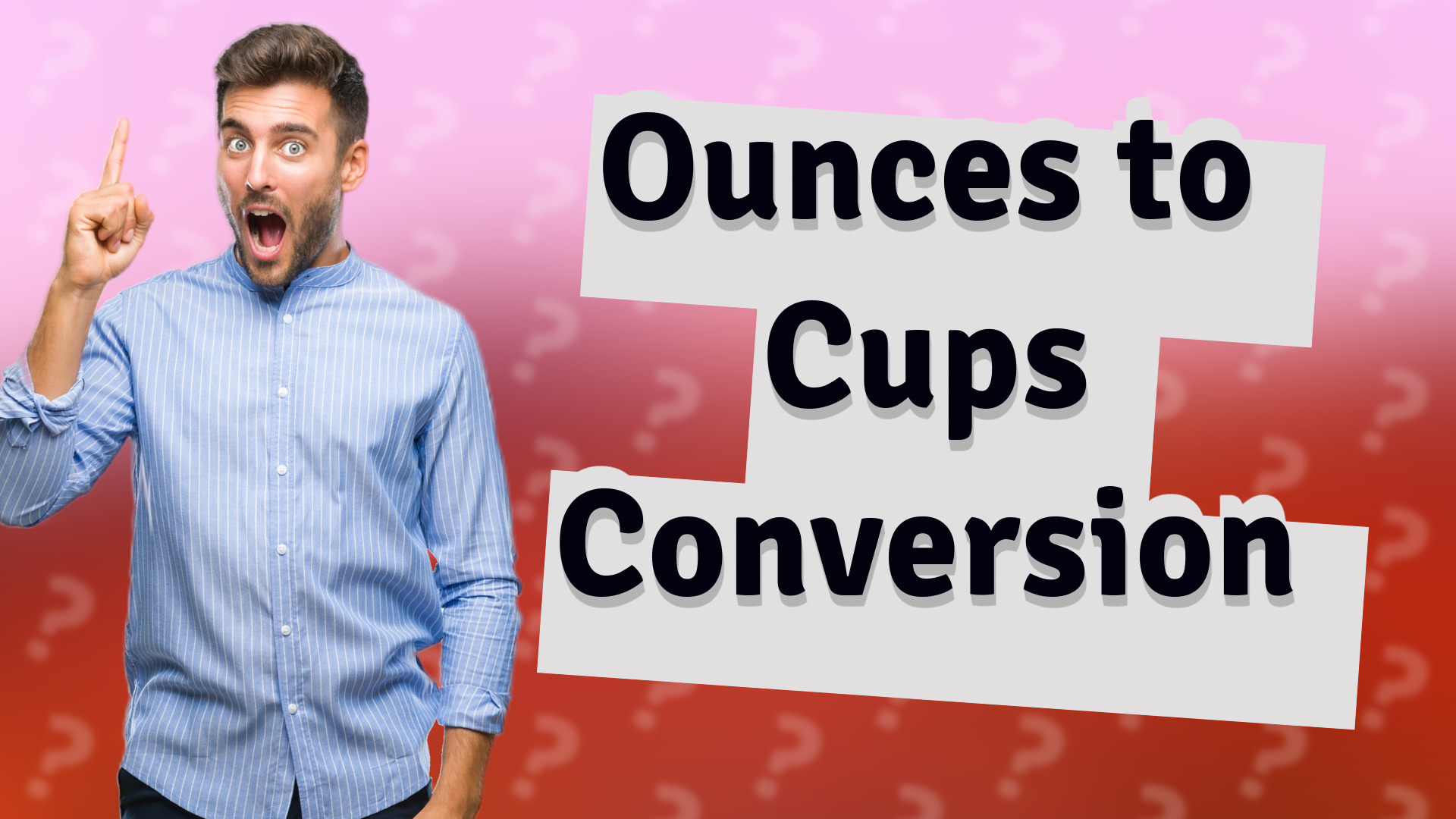 Ounces to Cups Conversion