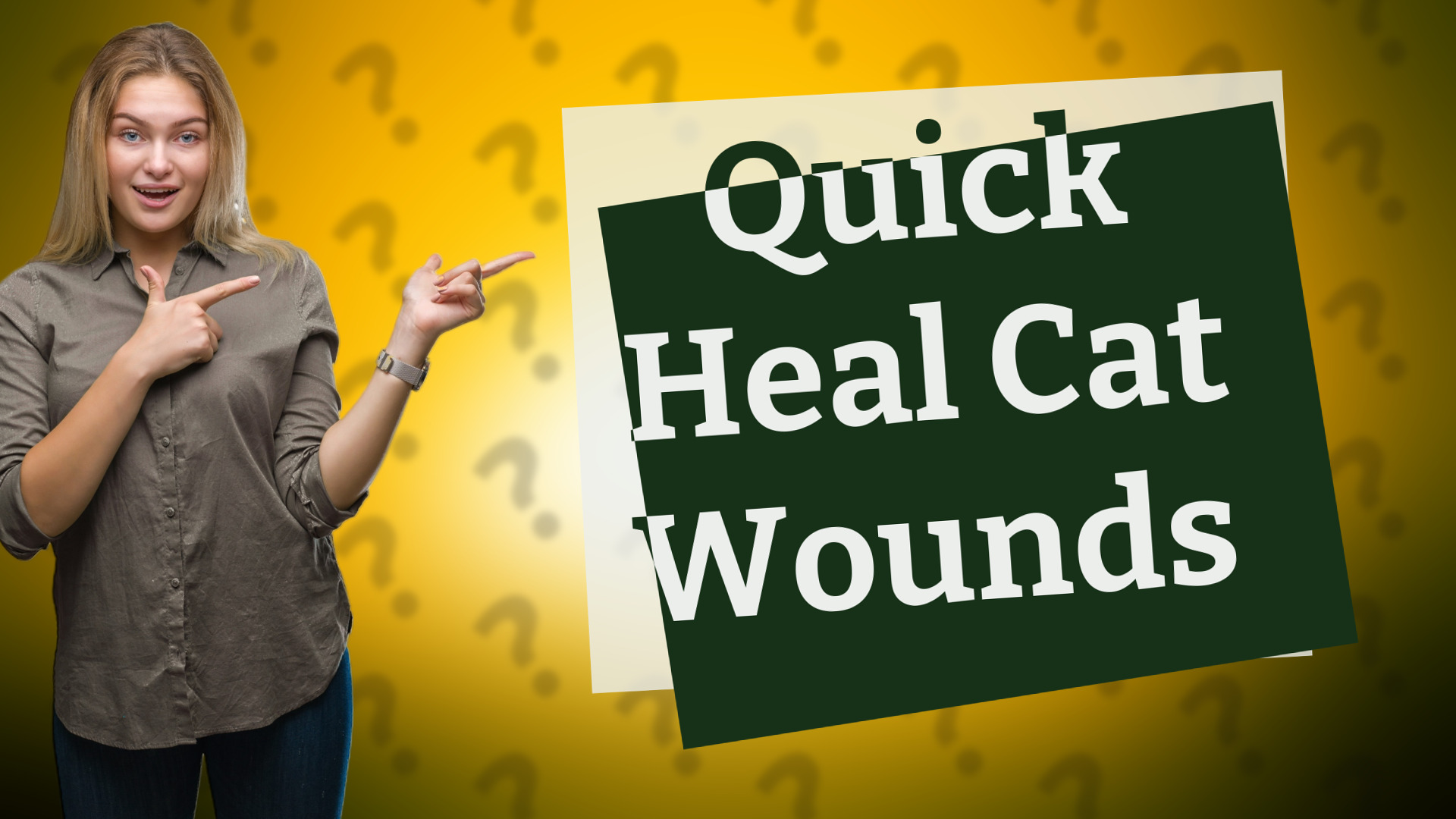 Quick Heal Cat Wounds