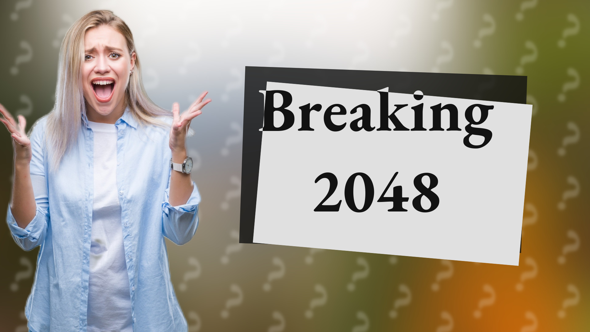 Breaking 2048