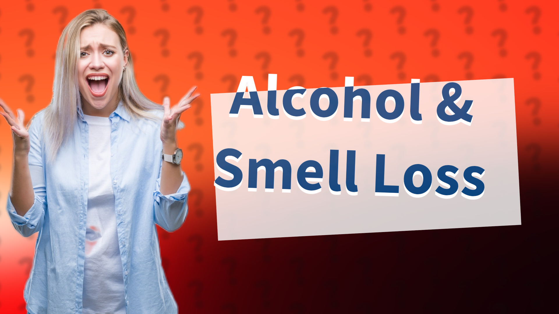 Alcohol & Smell Loss