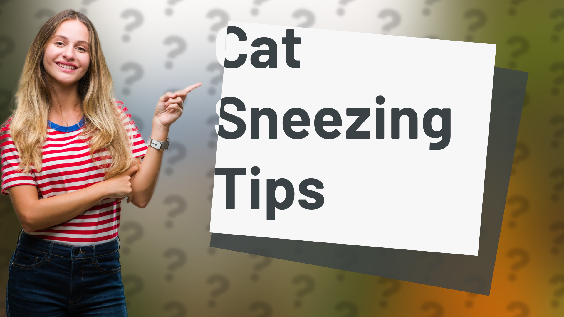 Cat Sneezing Tips