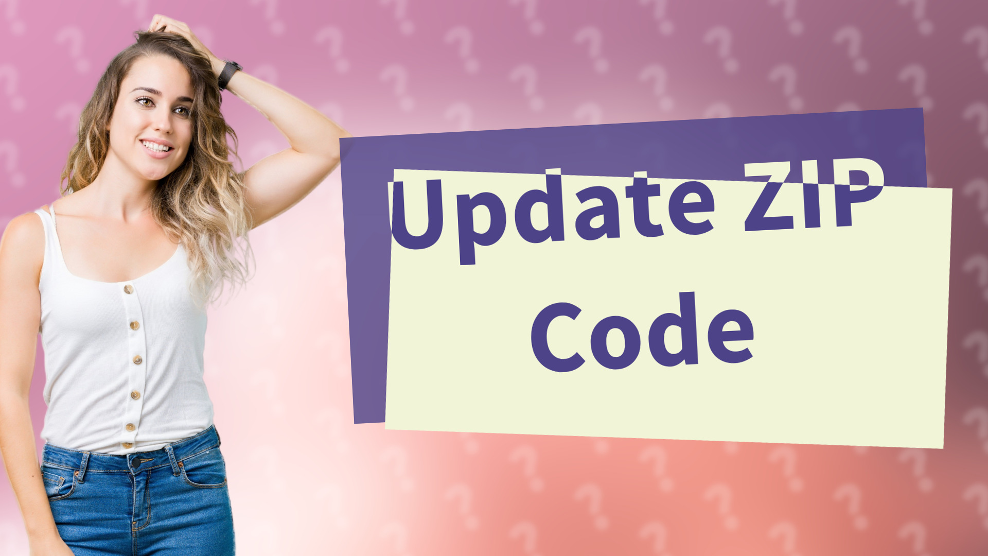 Update ZIP Code