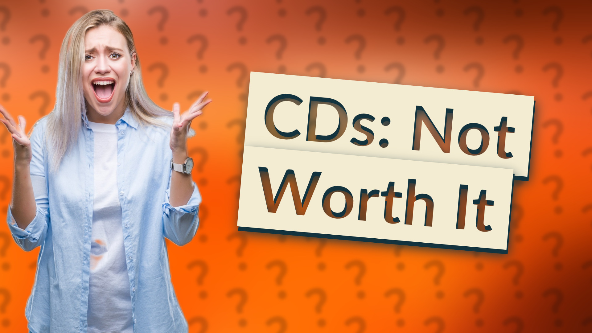CDs: Not Worth It