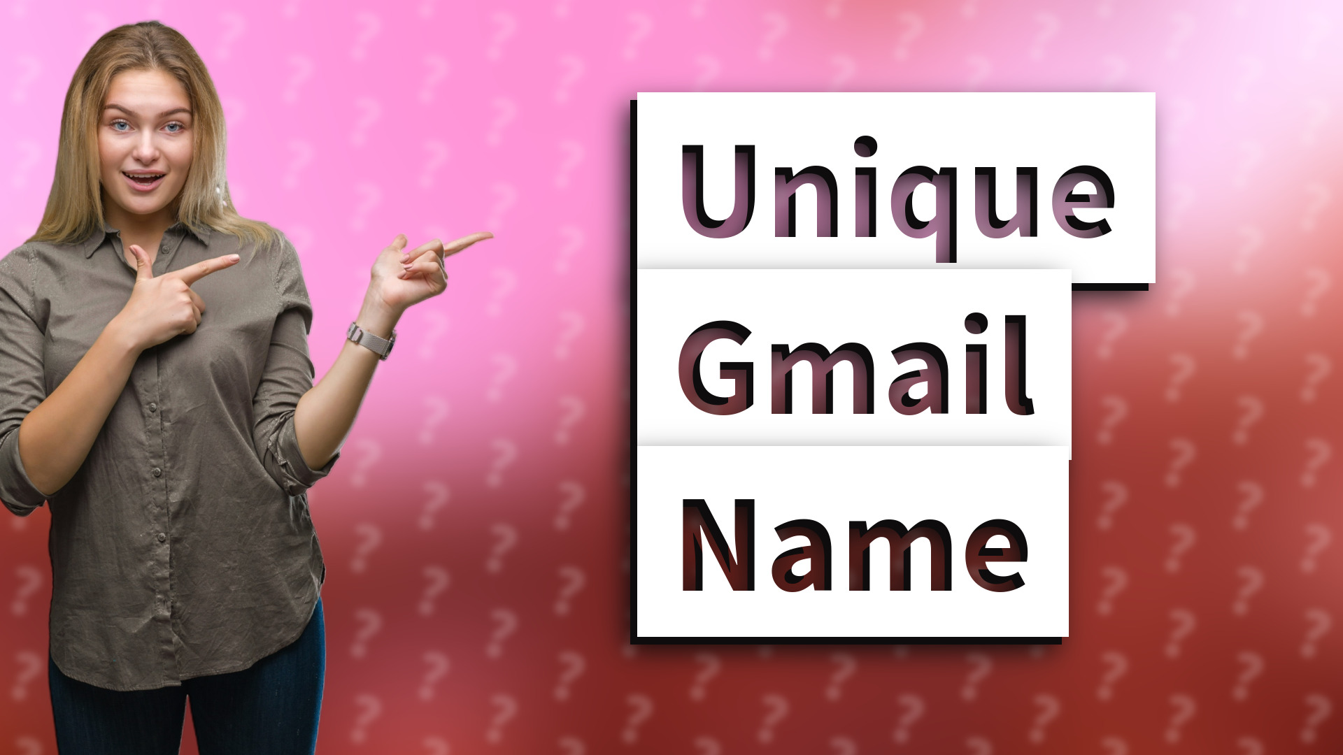 Unique Gmail Name