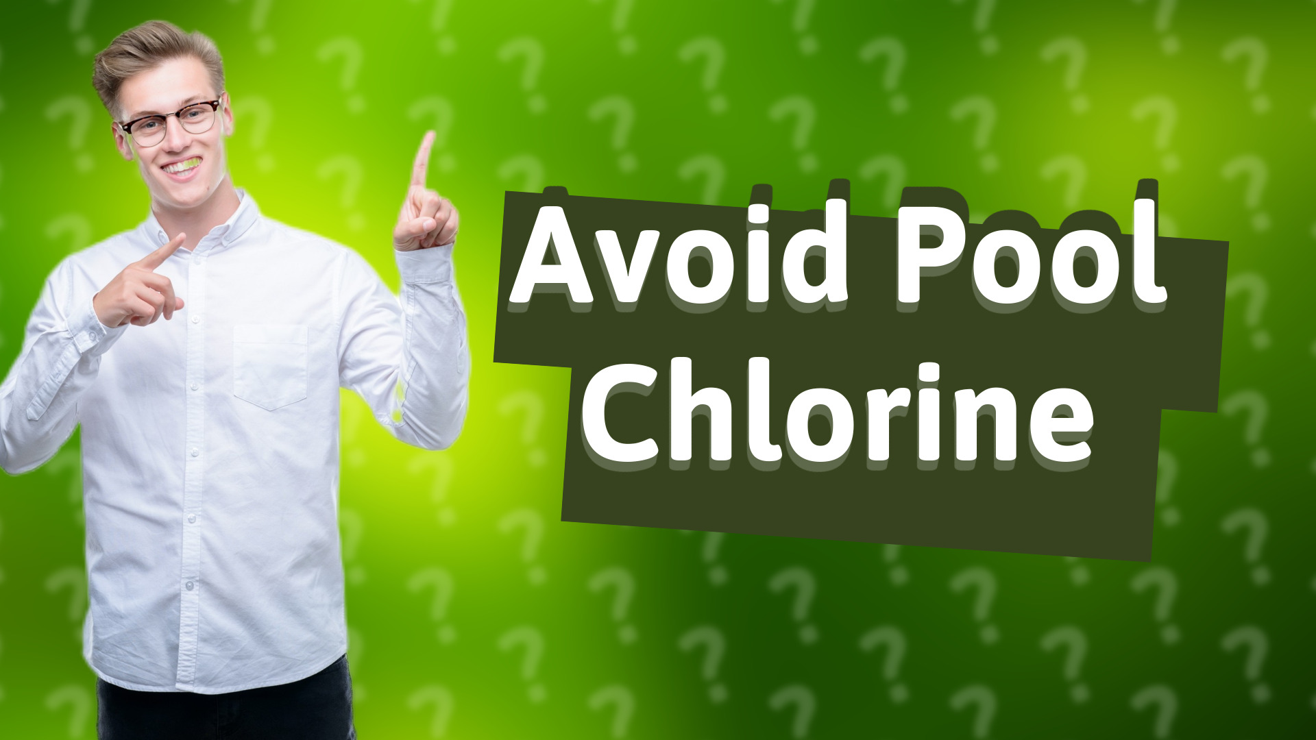 Avoid Pool Chlorine
