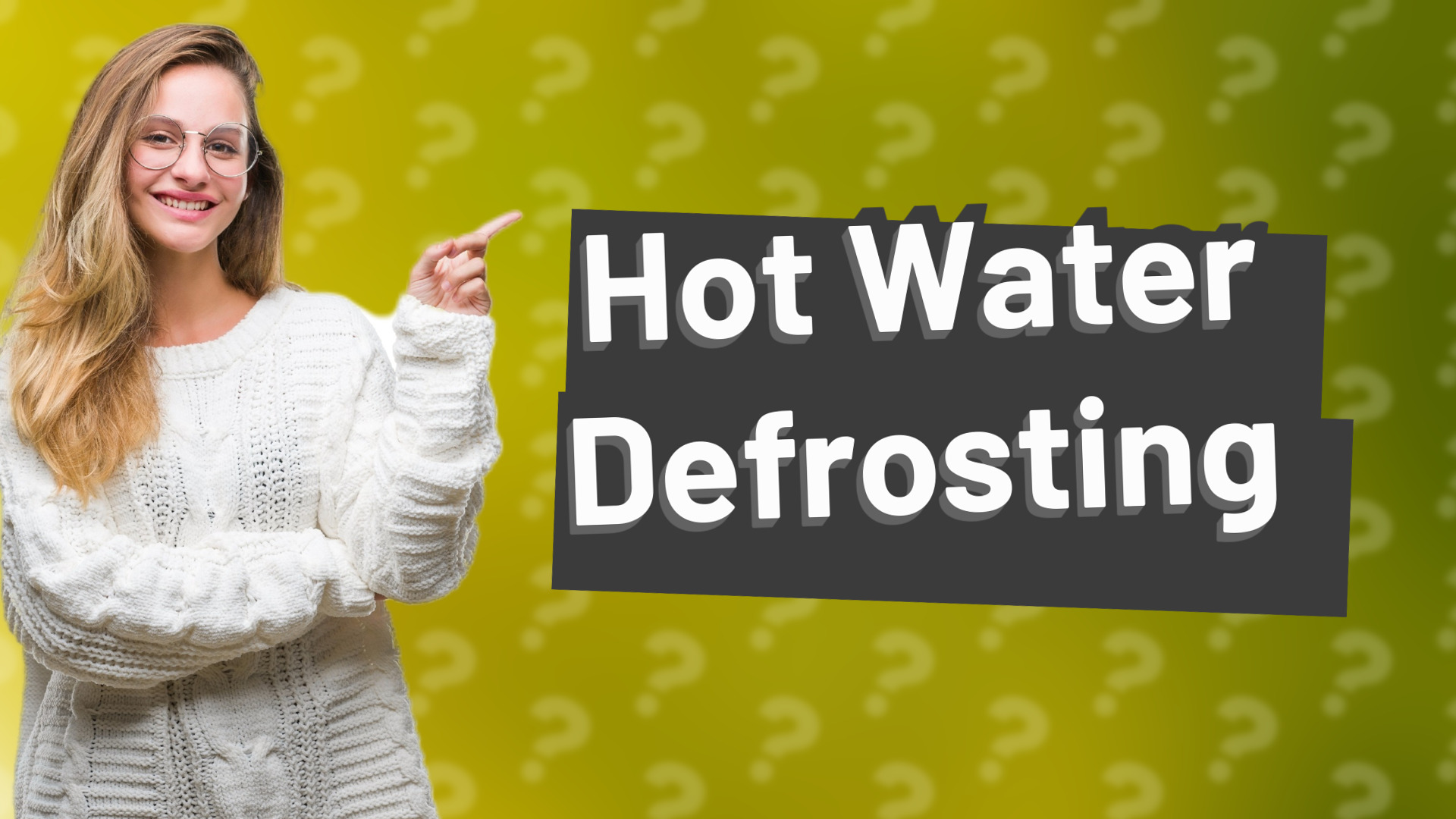 Hot Water Defrosting