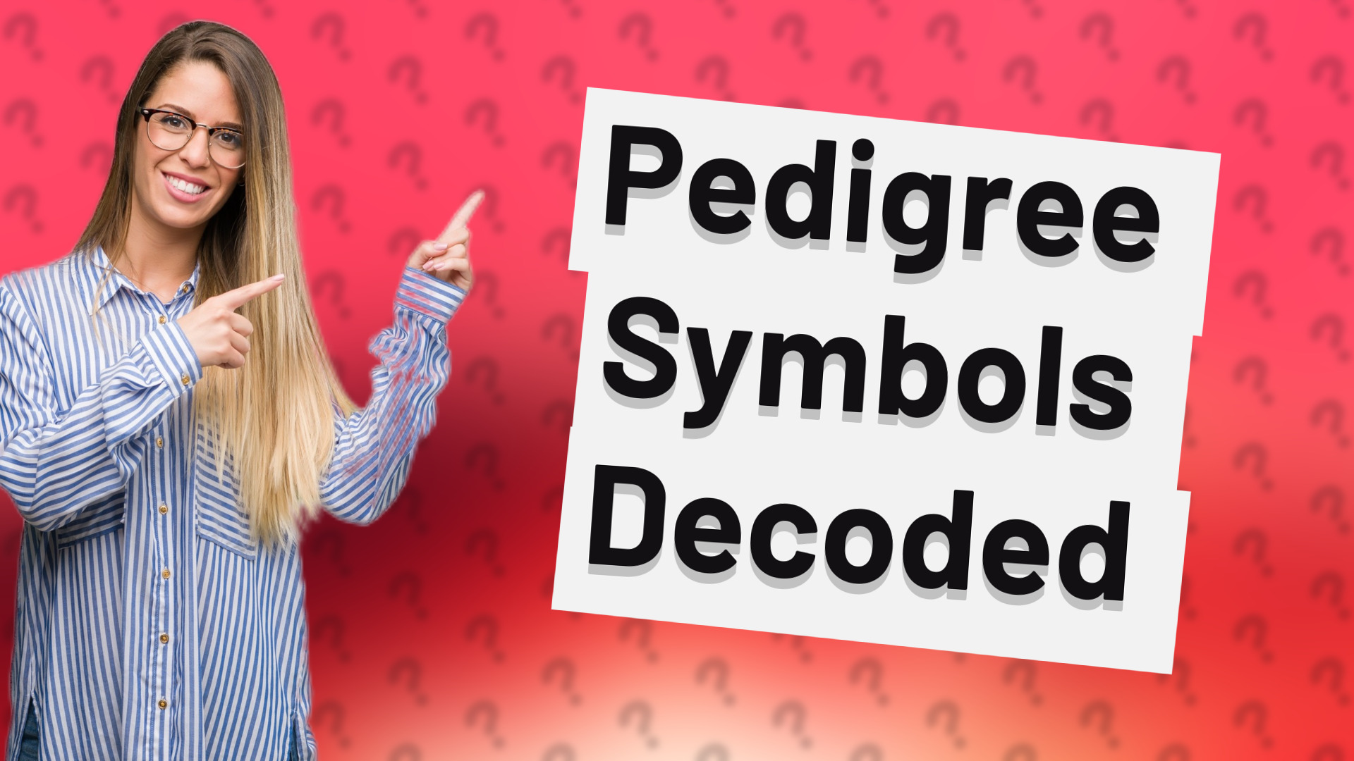 Pedigree Symbols Decoded