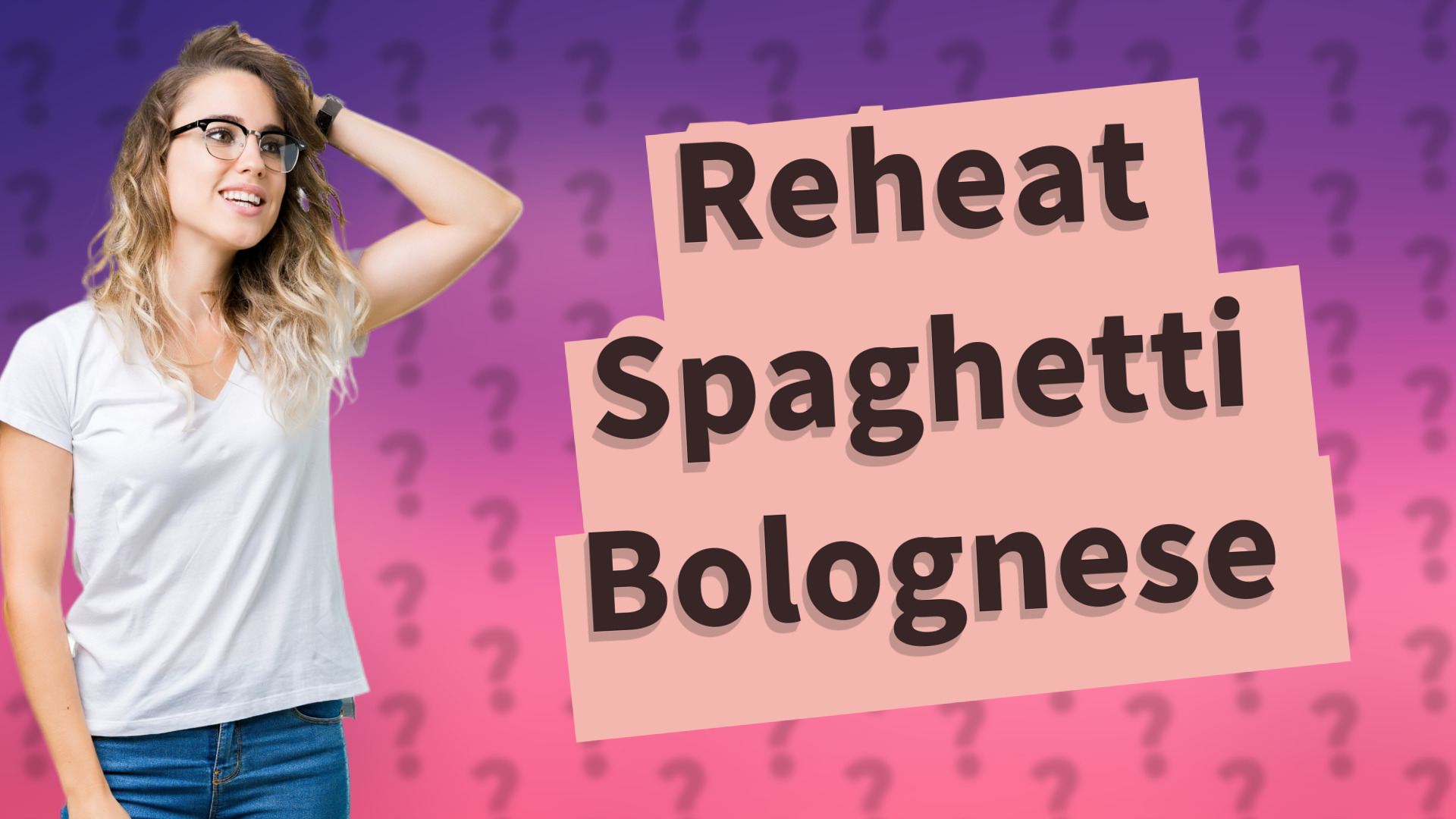 Reheat Spaghetti Bolognese