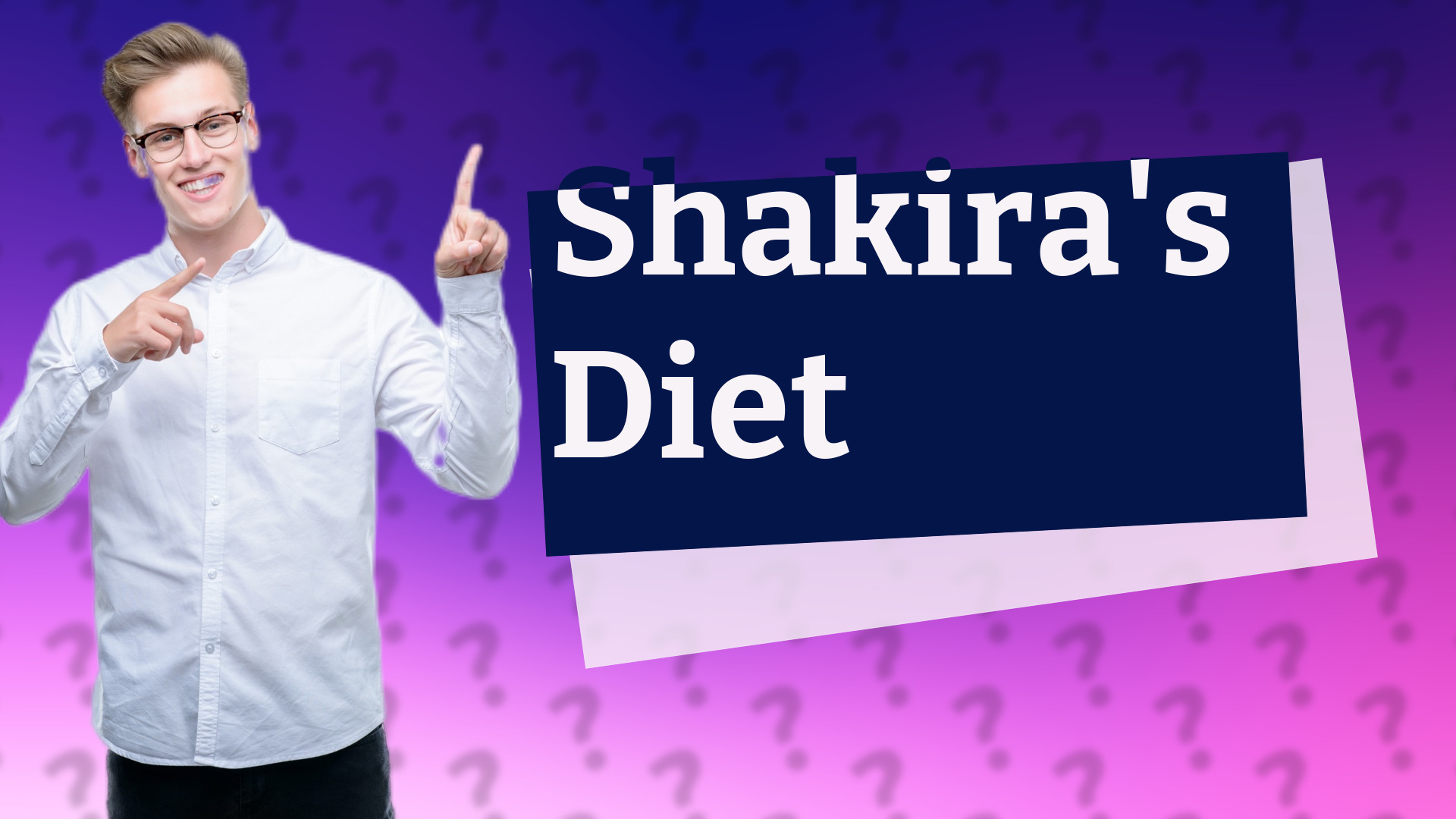 Shakira's Diet