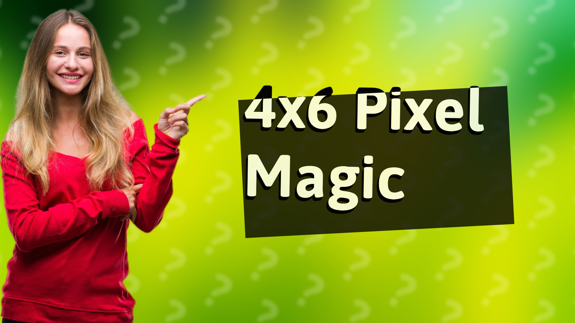 4x6 Pixel Magic