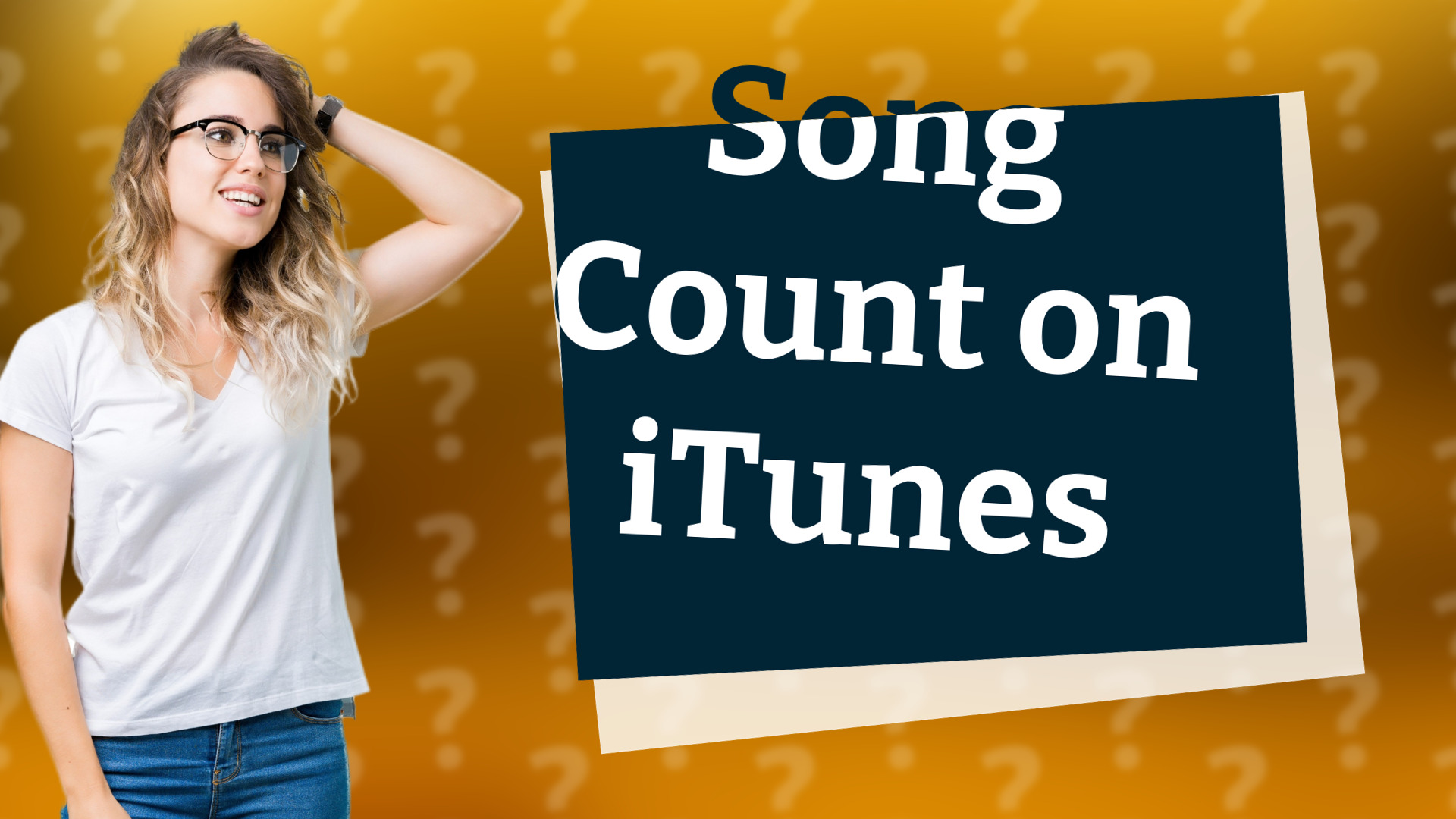 Song Count on iTunes