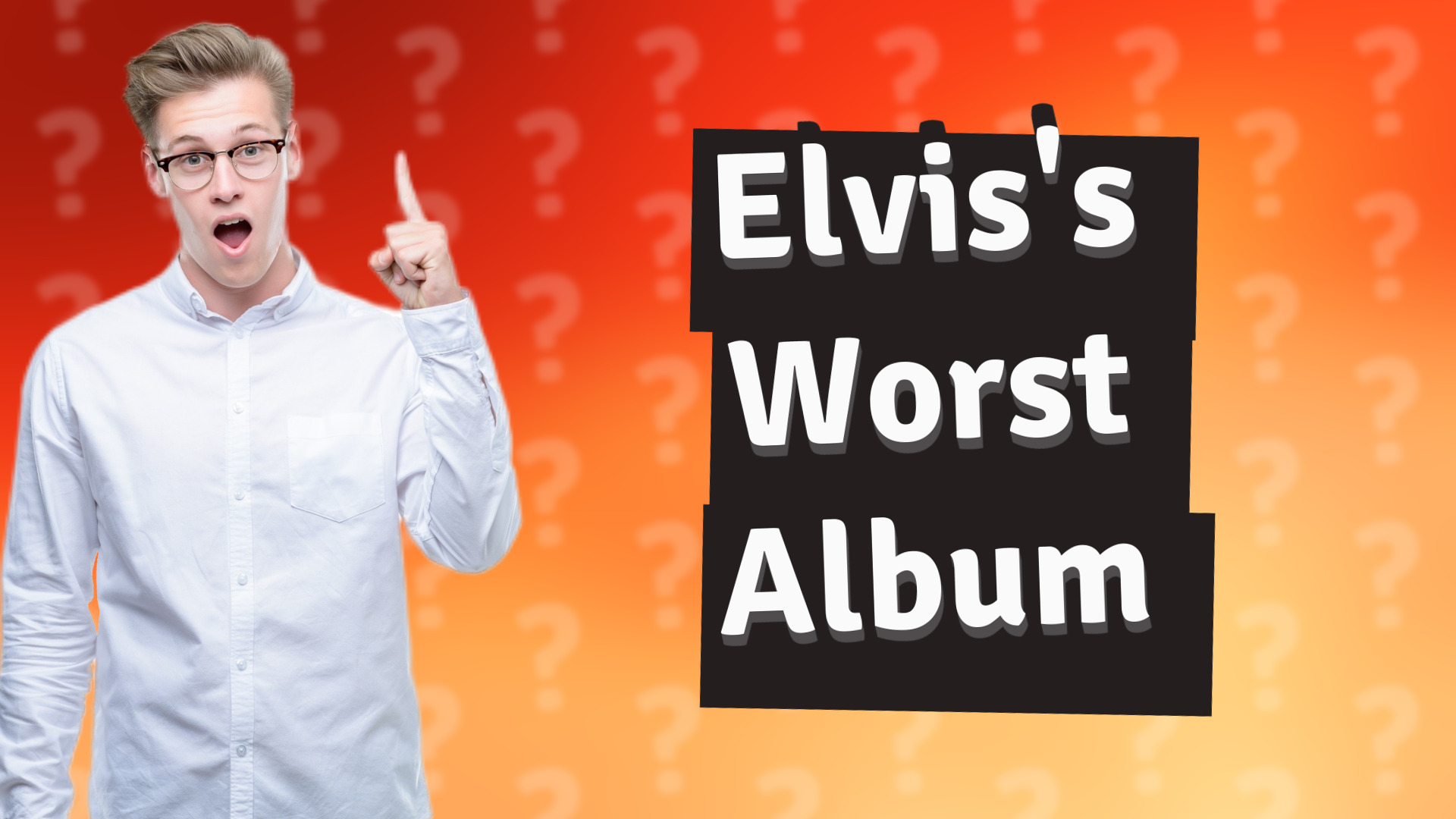 Elvis's Worst Album